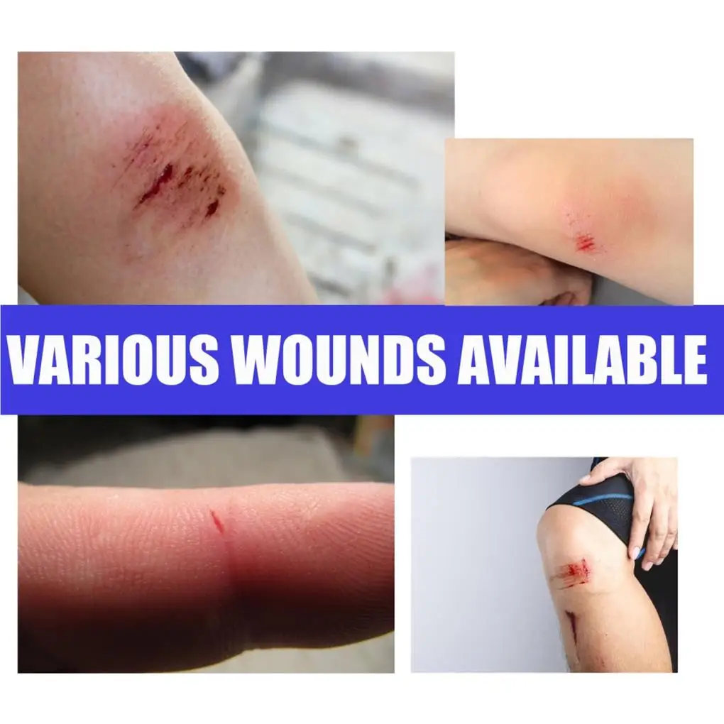 

10 Pieces Wound Film Patch Transparent Breathable Waterproof Tape Washable Efficient Stickers Swimming Bath Home First