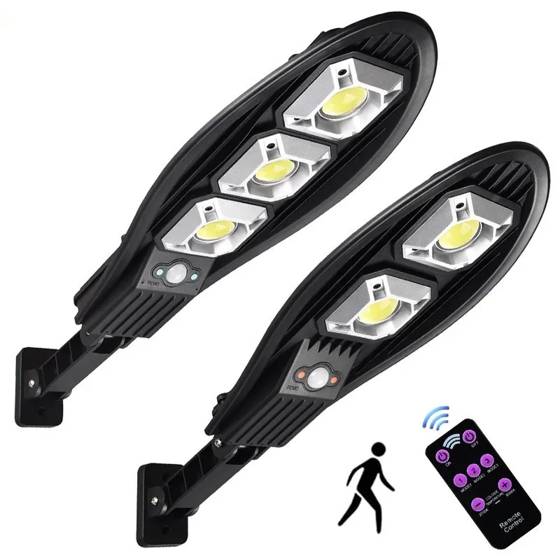 

LED Solar Light Outdoor Solar Panel Lamp PIR Motion Sensor Waterproof Remote Control Garden Decoration Street Lights Wall Lamp