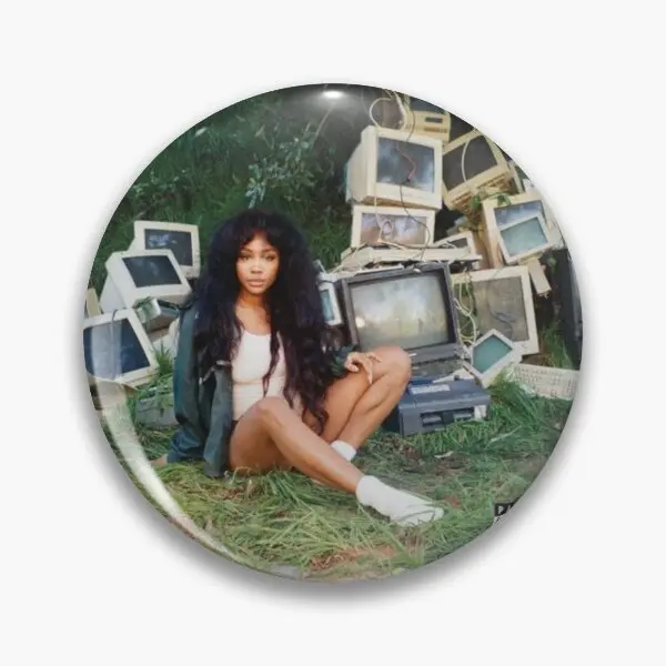 

Sza Ctrl Album Cover Soft Button Pin Gift Hat Lover Decor Jewelry Metal Clothes Cute Fashion Funny Collar Brooch Badge Creative