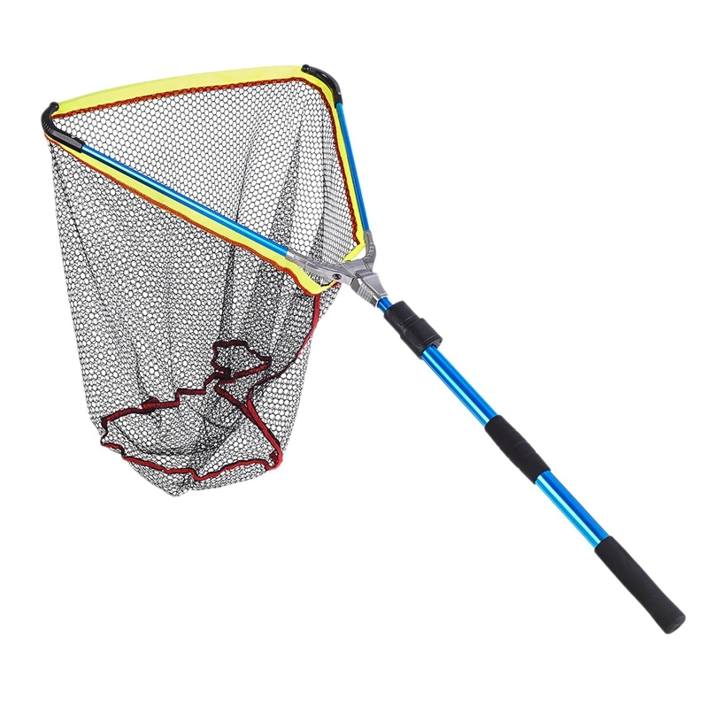 

LEO Fishing Net Foldable Collapsible Extensible Fishing Landing Net For Bird Fish Catch Release Lightweight Portable Frame