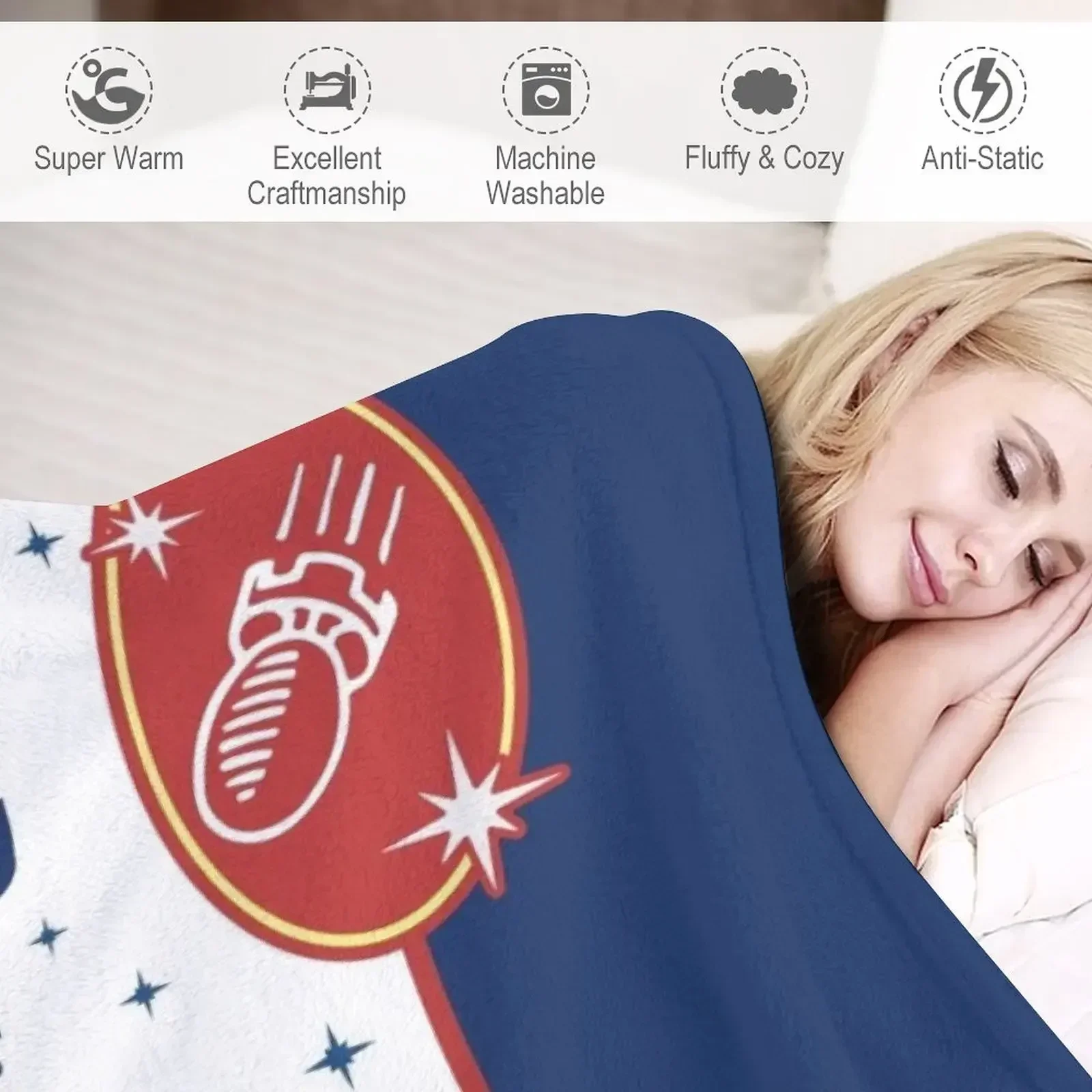 Декоративное одеяло с логотипом Sugar Bombs (полное) тяжелое постельное белье для сна