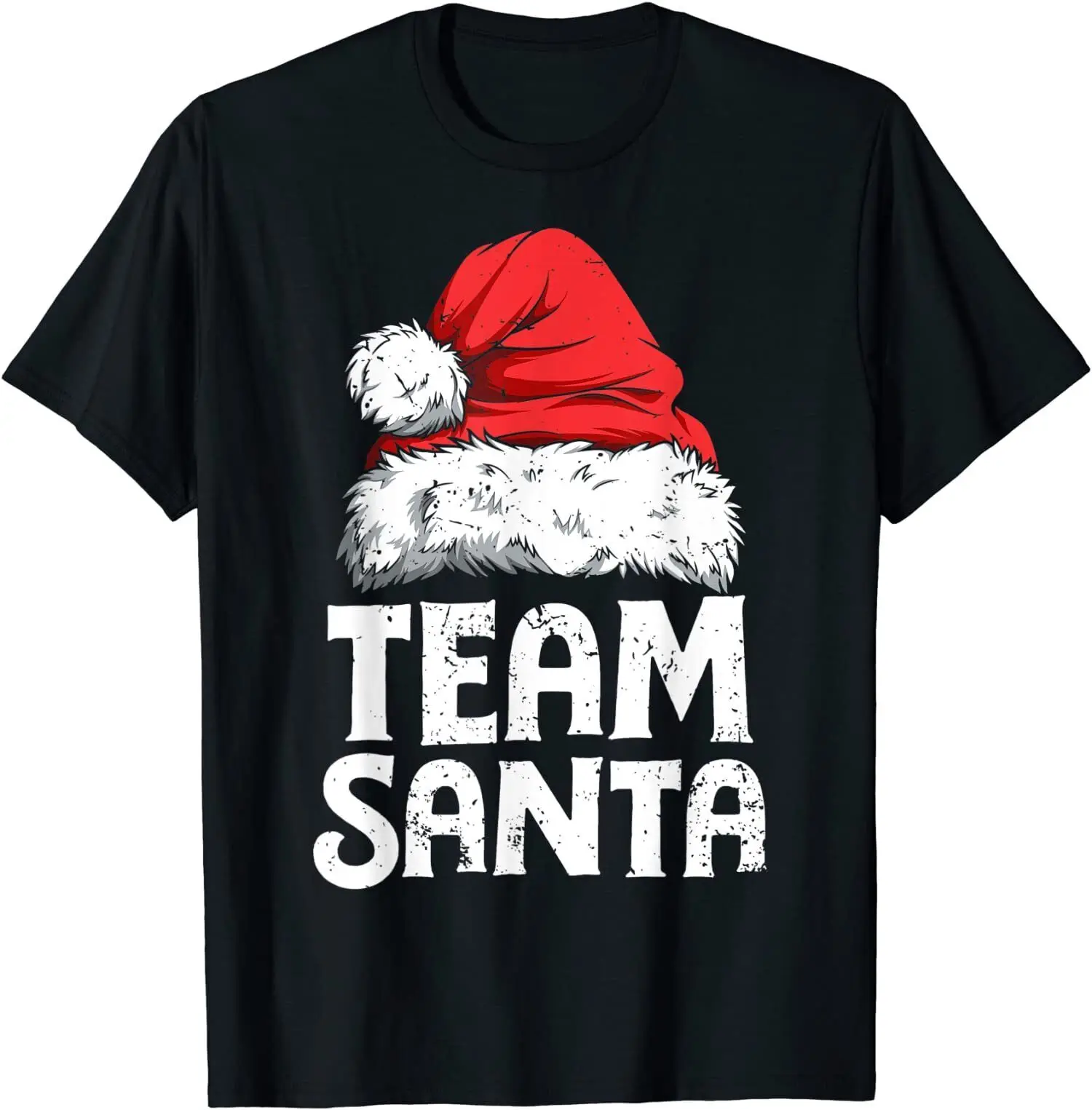 

Футболка мужская с надписью «Team Santa Christmas», семейный Топ в стиле Tumblr, Прямая поставка, с принтом в стиле хип-хоп и зоны отдыха, уличная одежда