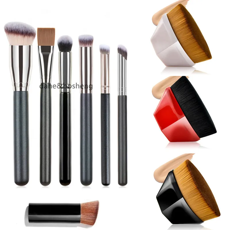 

Foundation Brush Hexagon Makeup Brush Professional Beauty Powder Face Blush Brushes Portable Large Cosmetics Soft Base Make Up