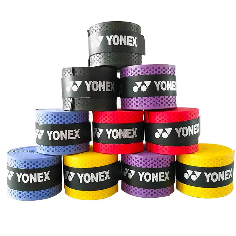 

YONEX Overgrip Absorb Sweat Racket Anti-slip Tennis Badminton Racket Anti-slip Racquet Tape Grips 5mm Thickness Badminton Wrap