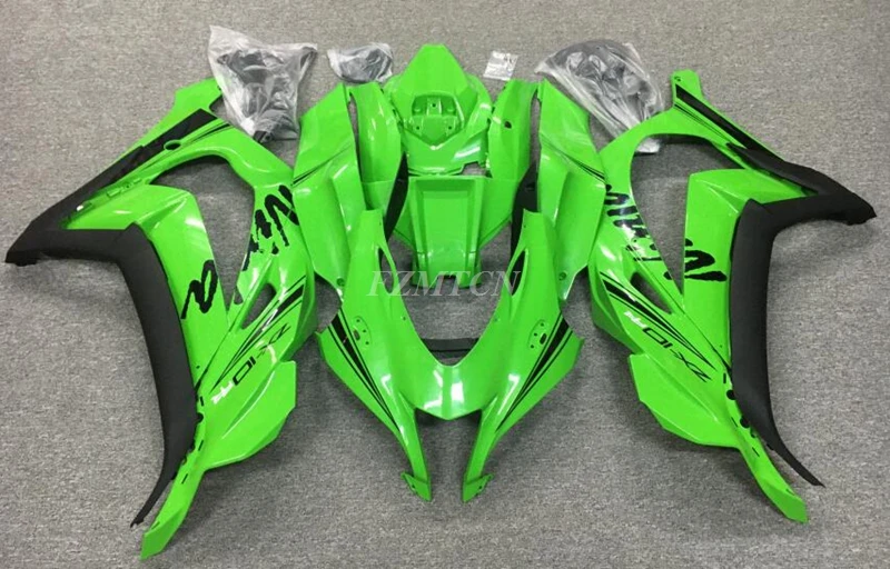 

Injection Mold New ABS Fairings Kit Fit for Kawasaki Ninja ZX-10R ZX10R 2016 2017 2018 2019 117 18 19 Bodywork Set Green Red