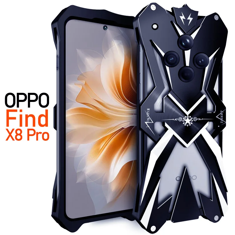 Оригинальный роскошный металлический алюминиевый чехол Zimon Thor Heavy Duty Armor для Oppo Find
