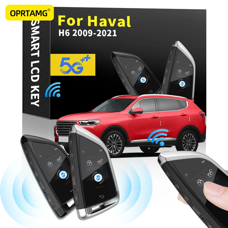 

Car Smart Remote Control Key LCD Display for Keyless Smart Key For Haval H6 2000 2001 2002 2003-2017 2018 2019 2020 2021 2022