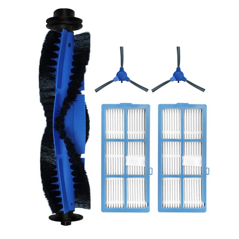 

5PCS Main Rolling Brush Side Brush Hepa Filter Proscenic 850T Robotic Vacuum Cleaner Replacement Parts Spare