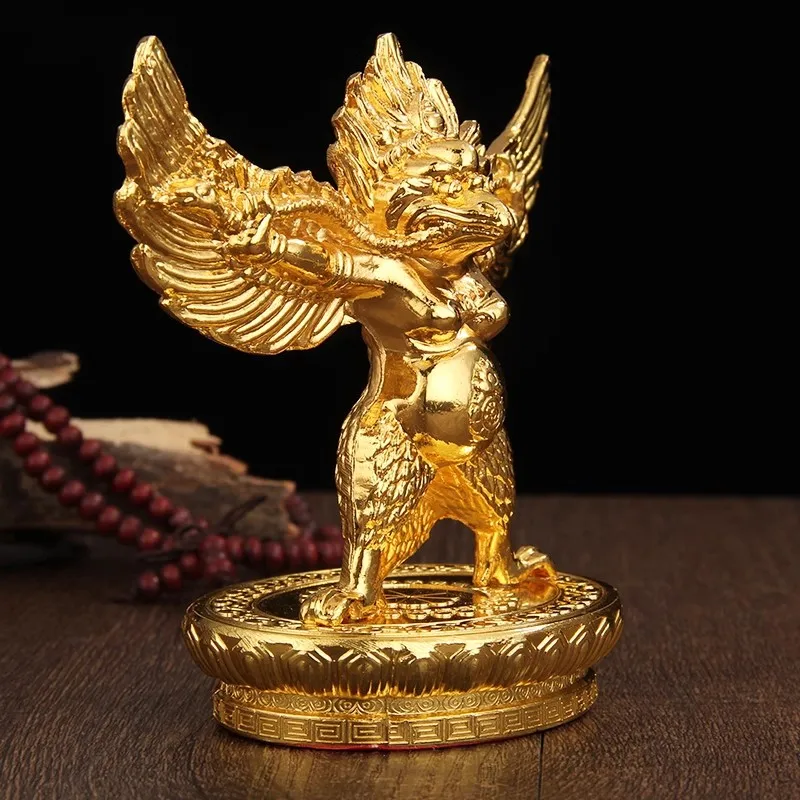 Сплав металла позолота золота Fengshui поставщики Lucky Roc Garuda большой золотой Крылатый