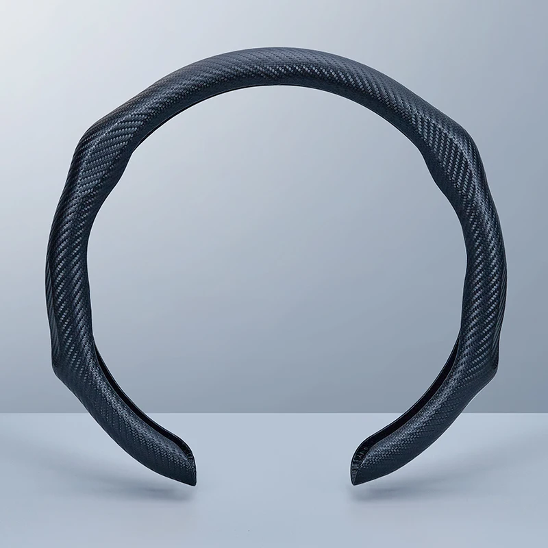 

Ultra-thin wear-resistant Carbon fiber Fashion style steering wheel protective sleeve For All vehicle models