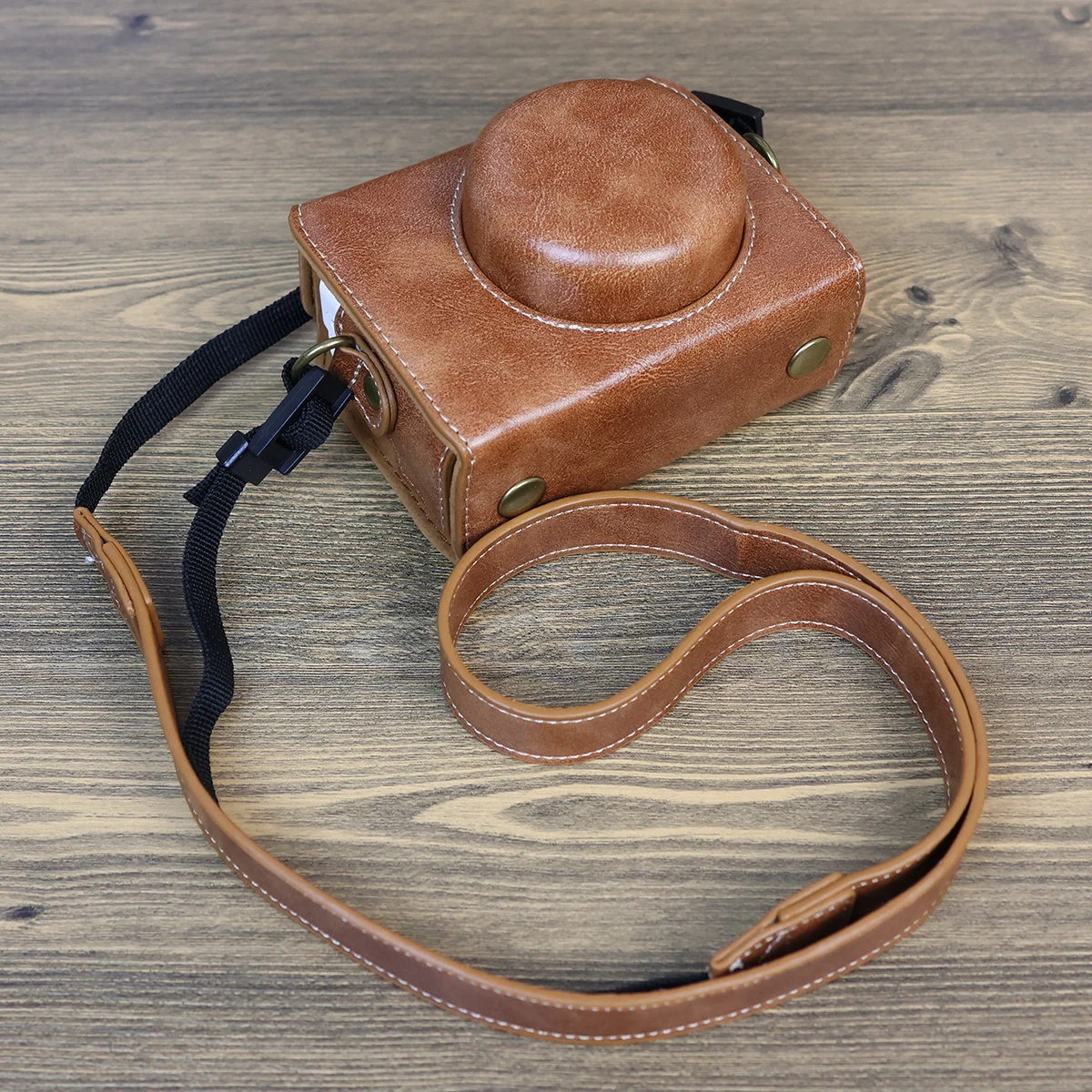 

Портативный чехол из искусственной кожи для камеры Sony ZV1F ZV-1F, защитный чехол с плечевым ремнем