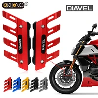 for ducati diavel xdiavel cardon xdiavels motorcycle aluminum mudguard side protection block front fender slider accessories