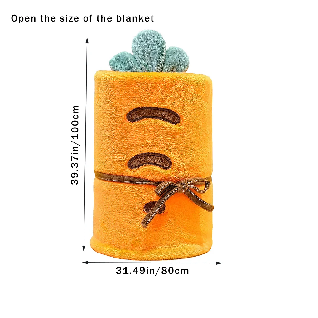 

Cartoon Animal Flannel Blanket 2-Sided Sofa Bedroom Nap Rug for Kids Adults Outdoor Travel Type 3