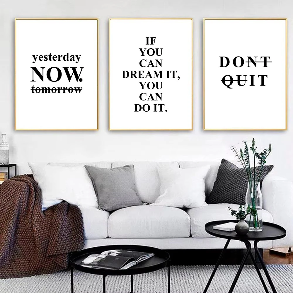 Настенный плакат с цитатами