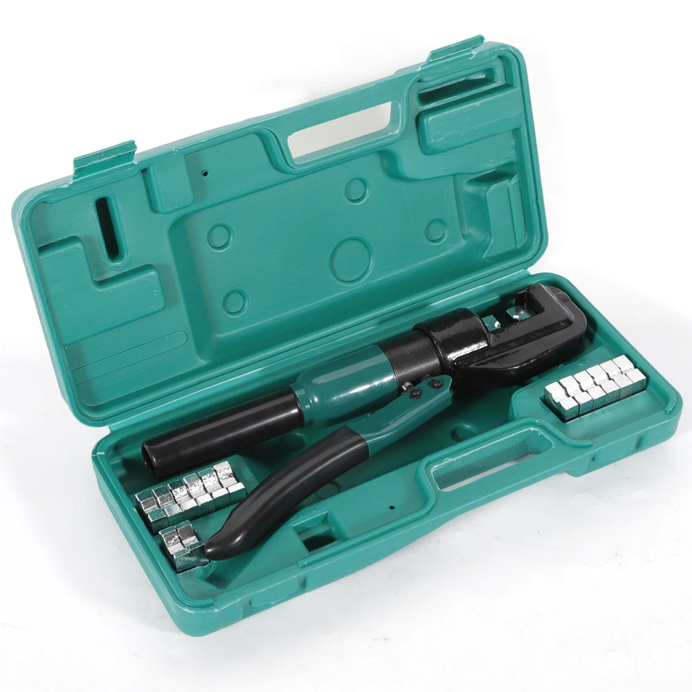 

10 Ton Hydraulic Wire Battery Cable Lug Terminal Crimper Crimping