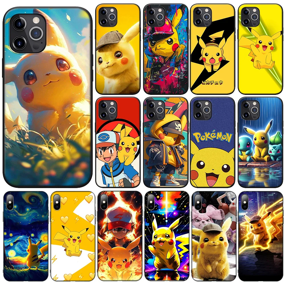 Новый чехол для телефона F-133 P-Pokemons Mew P-Pikachus Huawei Nova 5T 4E 3i 3 2 2i Y6 Y6P Y7 Y9 Honor 20 20s 9X 7C Prime Lite