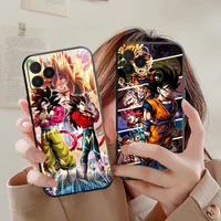 dragon ball phone case for iphone 11 12 13 pro max mini 6 6s 7 8 plus x xr xs max se 2020 5 soft silicone anime funda back cover