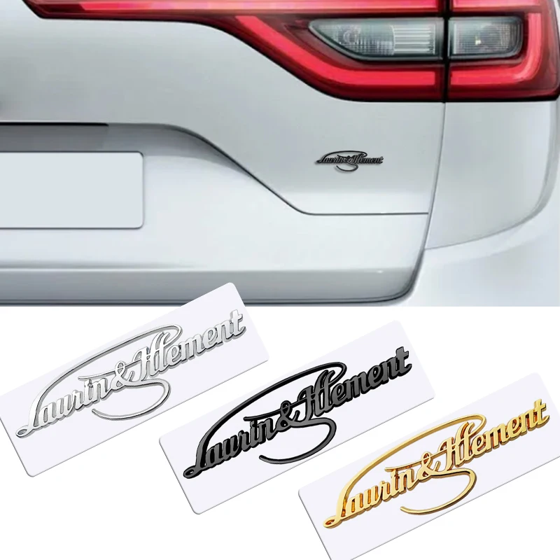 Металлический 3D значок логотип L &amp K наклейка на задний багажник автомобиля