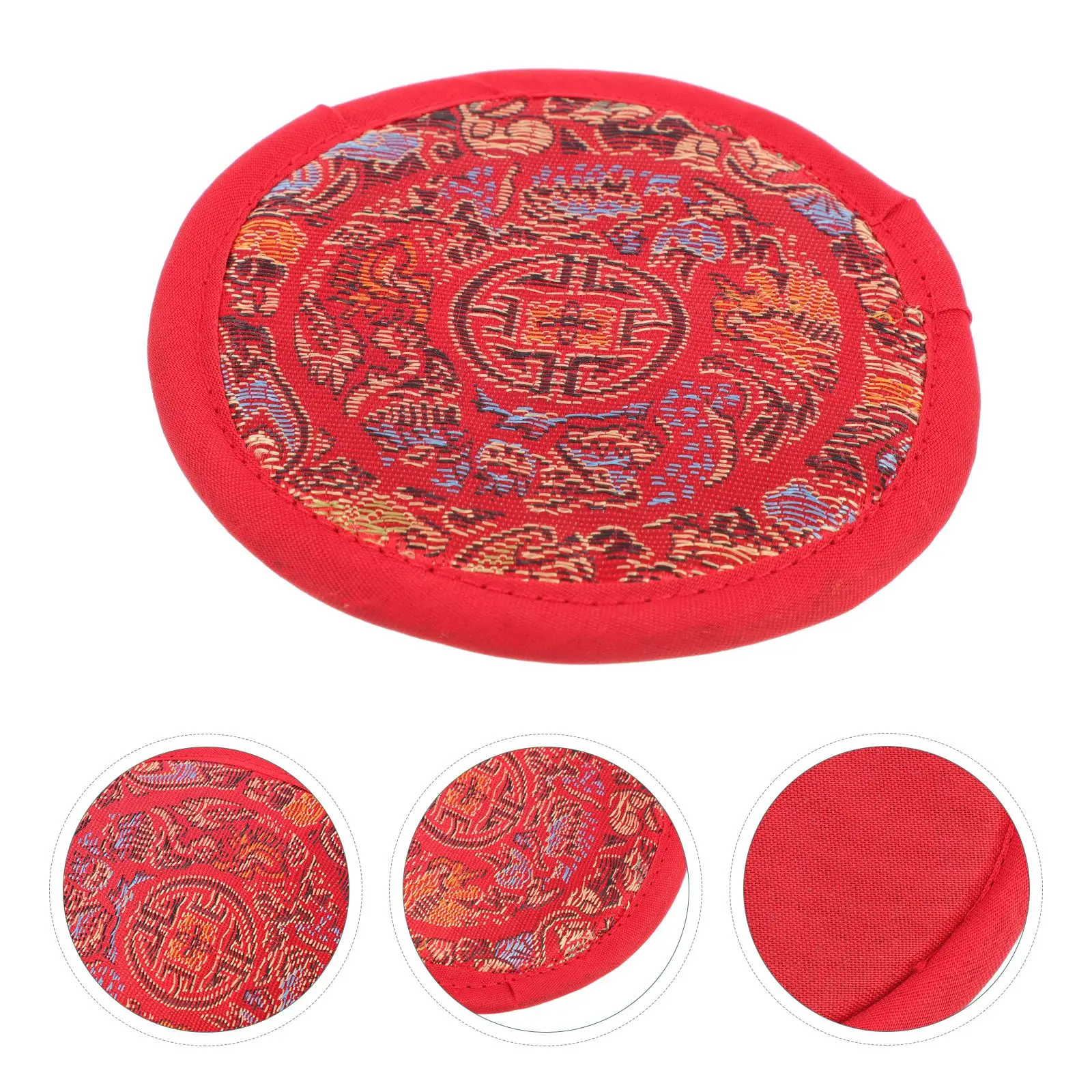 

1pc Buddha Sound Bowl Accessories Unique Nepal Handmade Cloth Bowl Cushion