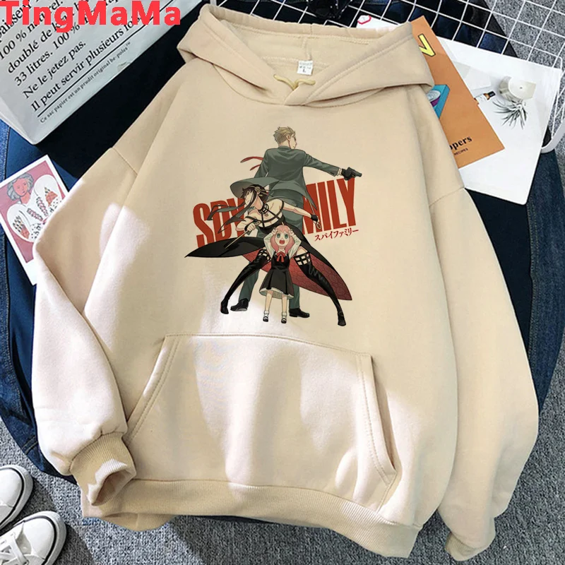 

Spy x Family Anya hoodies women streetwear printed hip hop graphic female hoody sweatshirts Ulzzang