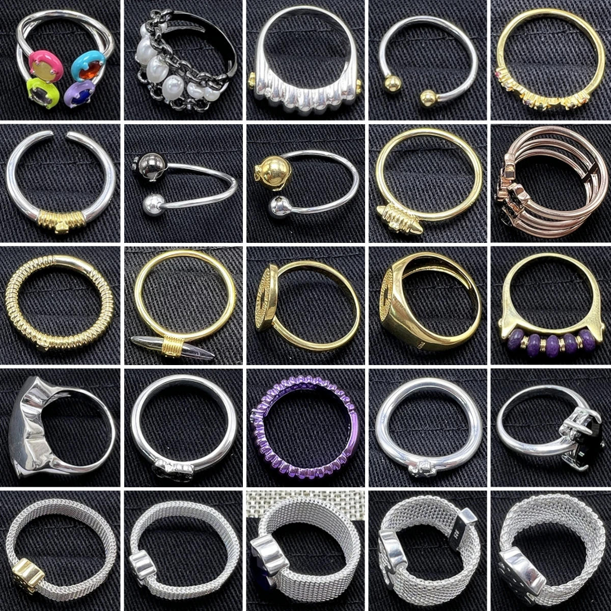 

Women's Ring Spanish Bear Jewelry with Original Logo and Bag 925 Silver Fashion High end Temperament Popular Gift Trend Fine