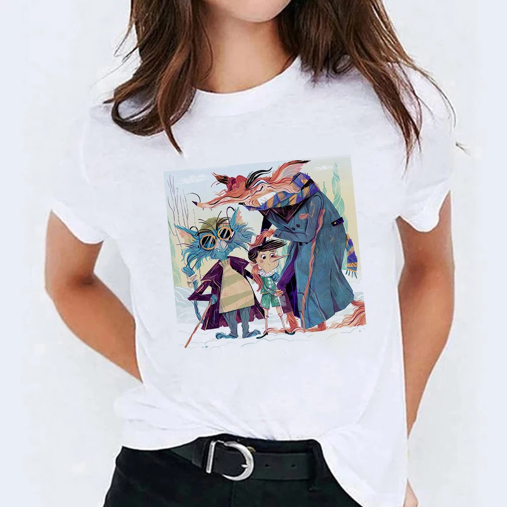 

For Women New Summer Harajuku Unisex Tshirt Casual T-shirts Funny Ladies Top Tee Fashion Pinocchio Print T Shirt