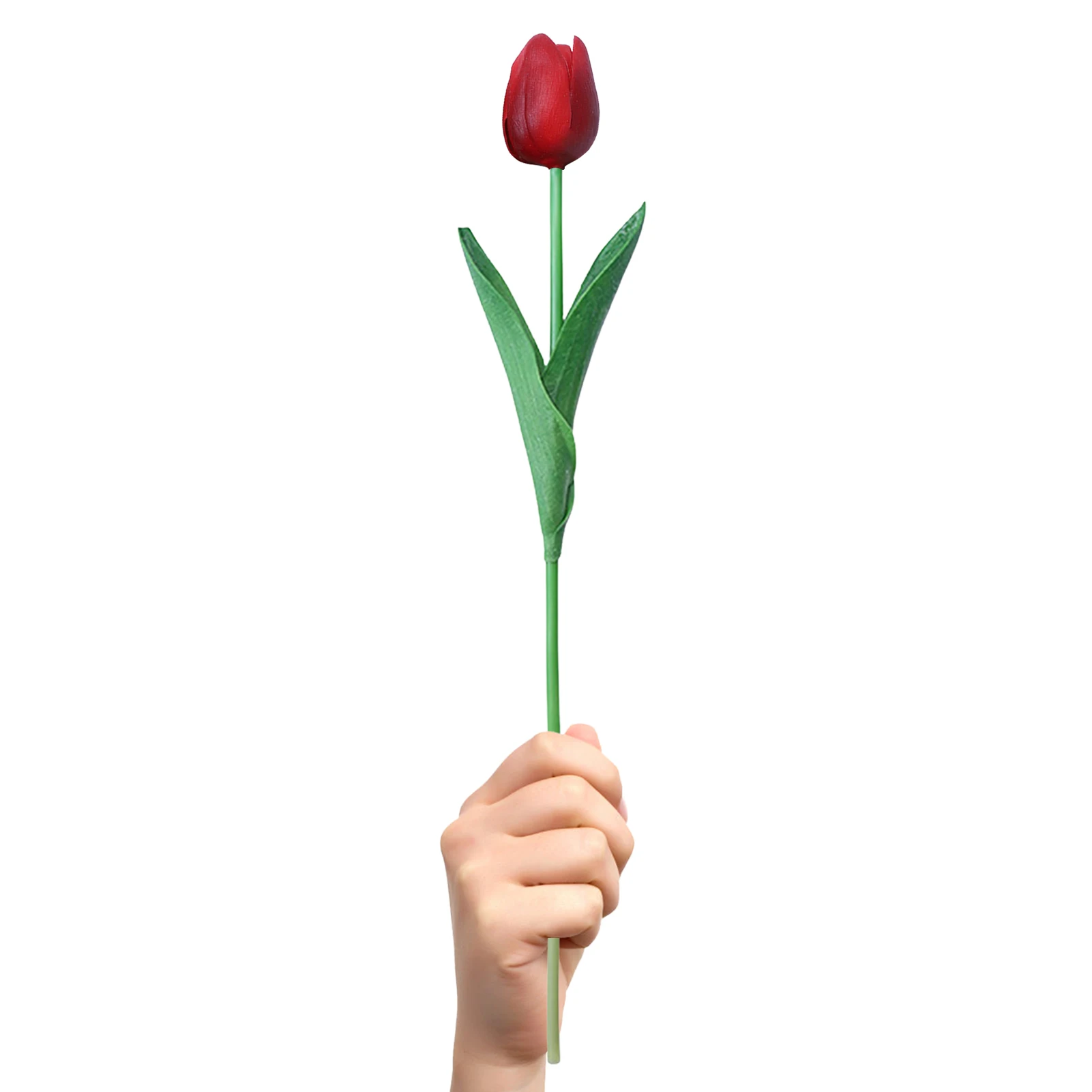 

Simulation Tulip Real Touch Tulips Artificial Flowers Multicolor PU Faux Tulips For DIY Wedding Bouquets Centerpieces Bridal