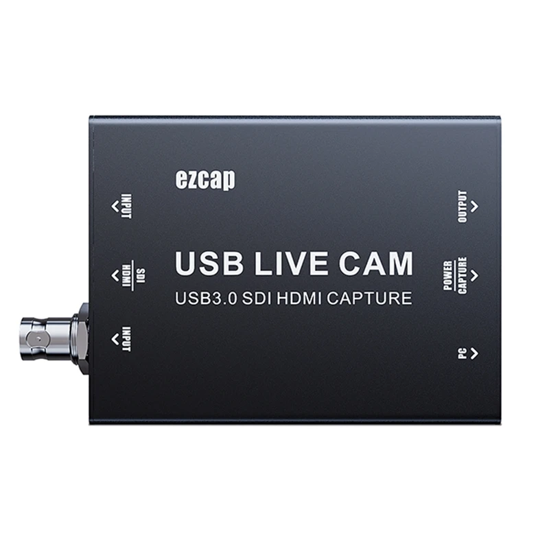 Najtaniej Ezcap 327 SDI Kompatybilna Z HDMI Karta Przechwytywania Wideo Typ C Na USB 1080P 60fps Nagrywaj Przekaz Na żywo Dla Kamery Do Gier Tanie Ezcap 327 SDI Kompatybilna Z HDMI Karta Przechwytywania Wideo Typ C Na USB 1080P 60fps Nagrywaj Przekaz Na żywo Dla Kamery Do Gier