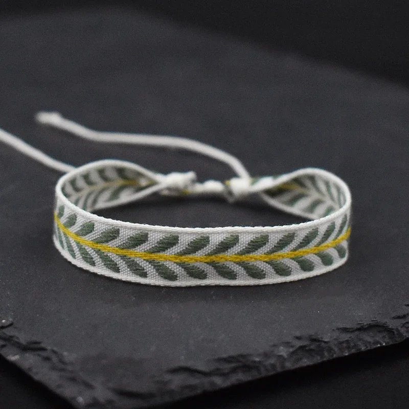 Ювелирные изделия в стиле бохо плетеный браслет для женщин браслеты с ручным