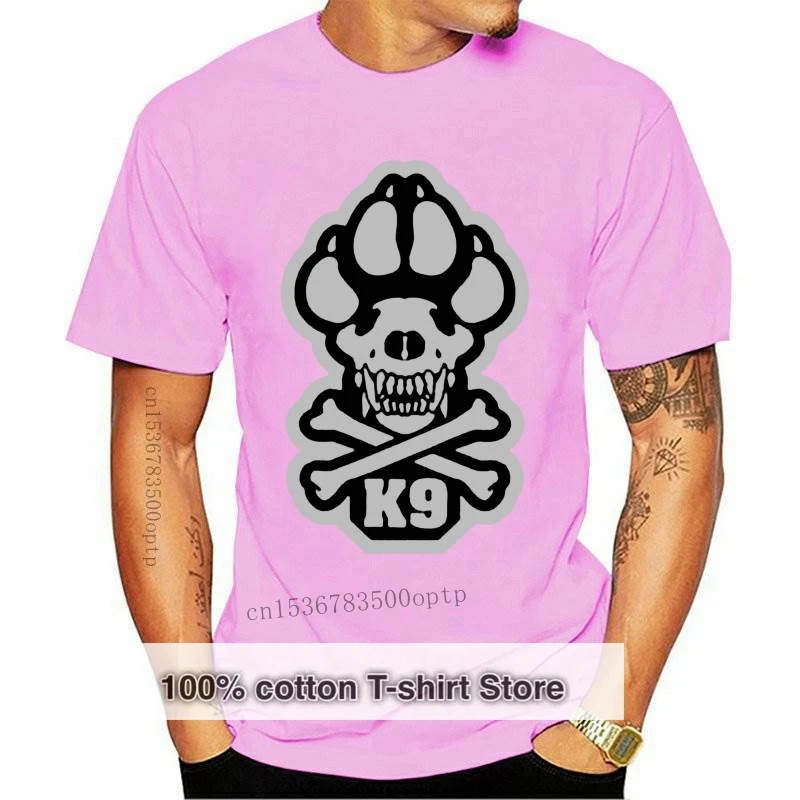 

New 2021 Fashion Casual Men Short Sleeve Cotton T-shirt K9 Pirate T Shirt Hip Hop Tees Tops Harajuku Streetwear