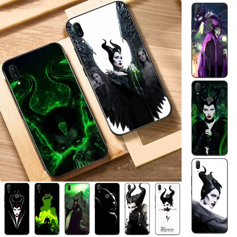 

Disney Maleficent Phone Case for Vivo Y91C Y11 17 19 17 67 81 Oppo A9 2020 Realme c3
