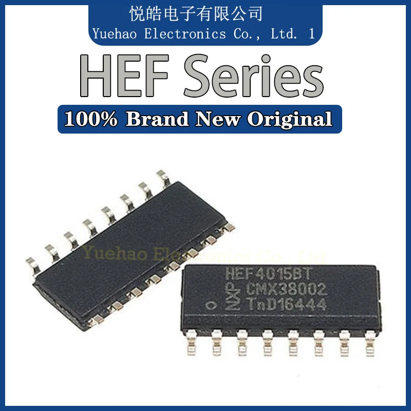 10 шт. HEF4015BT HEF4019BT HEF4020BT HEF4021BT HEF4050BT HEF4053BT HEF4076BT HEF4511BT HEF4528BT IC Chip SOP-16