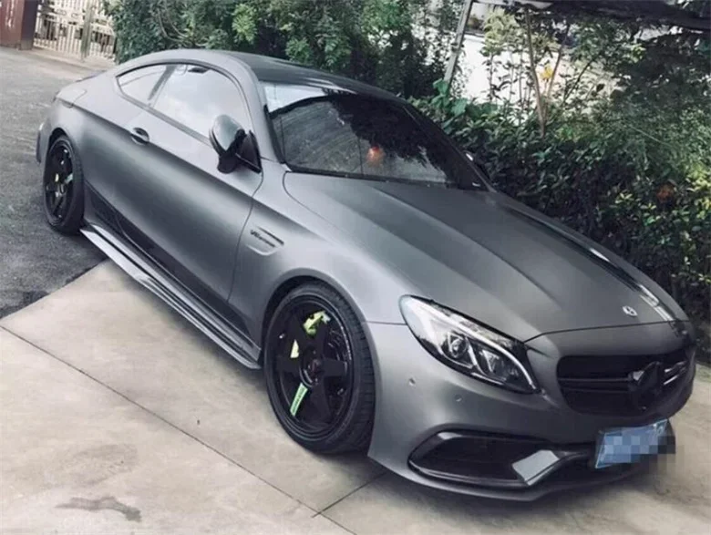 Для Mercedes-Benz C Class W205 C205 2/4 дверь седан купе 2015-2021 комплект боковых удлинителей