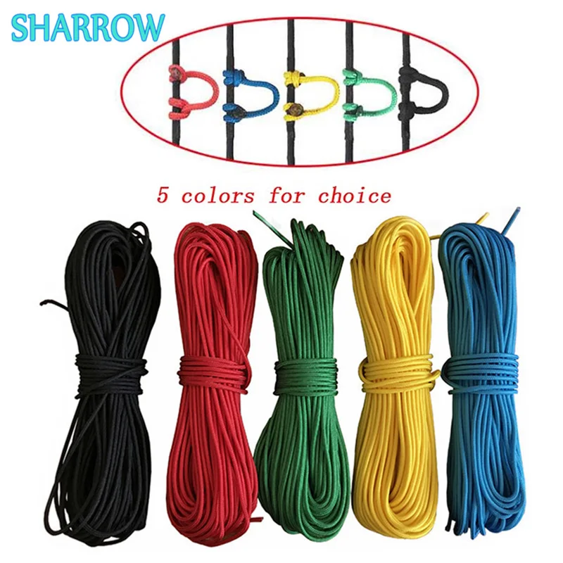 

3 Meter Compound Bow D Loop Rope Nylon String Cord Release U Rope for Outdoor Camping Archery Bow Hunting Shooting Accessories