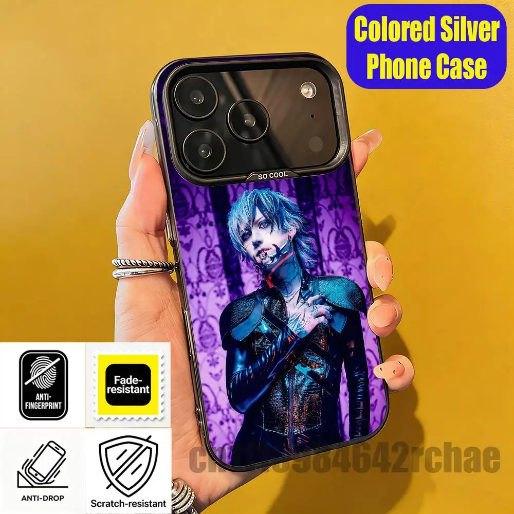 Фото Чехол для телефона J-Jiluka D-DeViLs S-Sena R-Ricko для iPhone 15, 17, 11, 14, 13, 16, 12, E, Max, Plus, Air, Pro, Mini, индивидуальный цвет, серебристый корпус №4