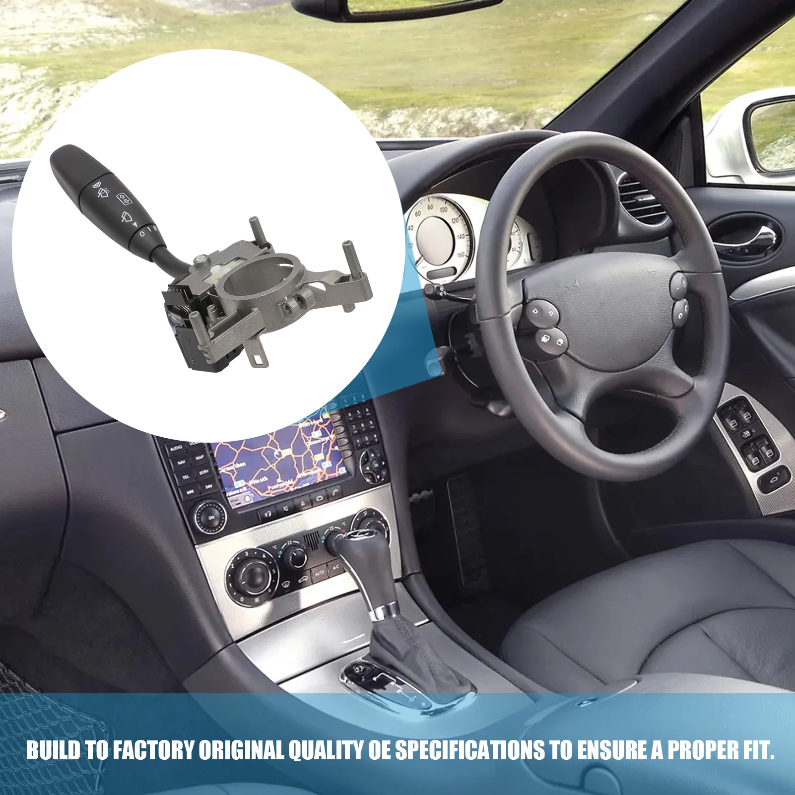 

Комбинированный Переключатель рулевого управления 0005452310 2270-109790, переключатель поворотного сигнала A0005452310 для Mercedes-Benz C-Class W203 S203 CL203 C209