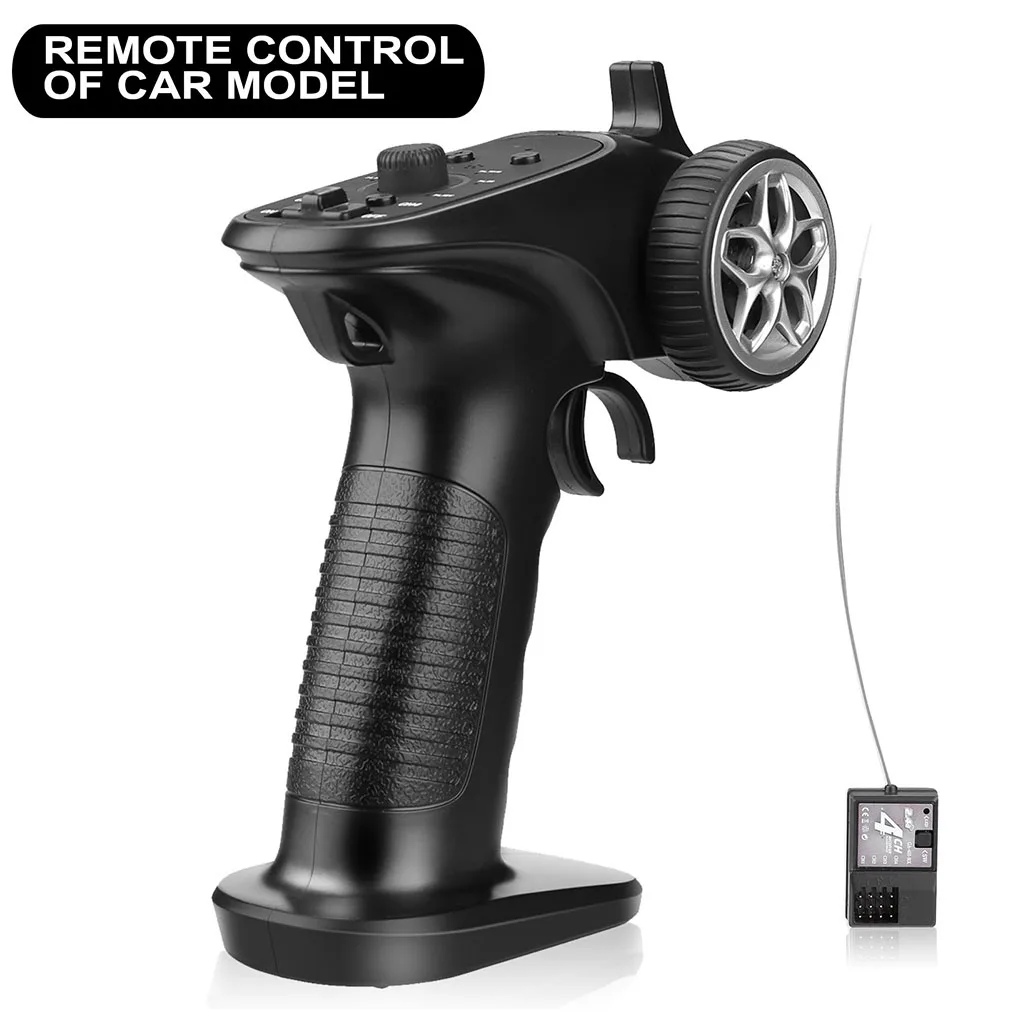 

2.4G 4CH.4GHz Remote Control Digital Radio Transmitter Gyro Receiver For RC Car Boat Tank Crawler Model Spare Vehicle Parts