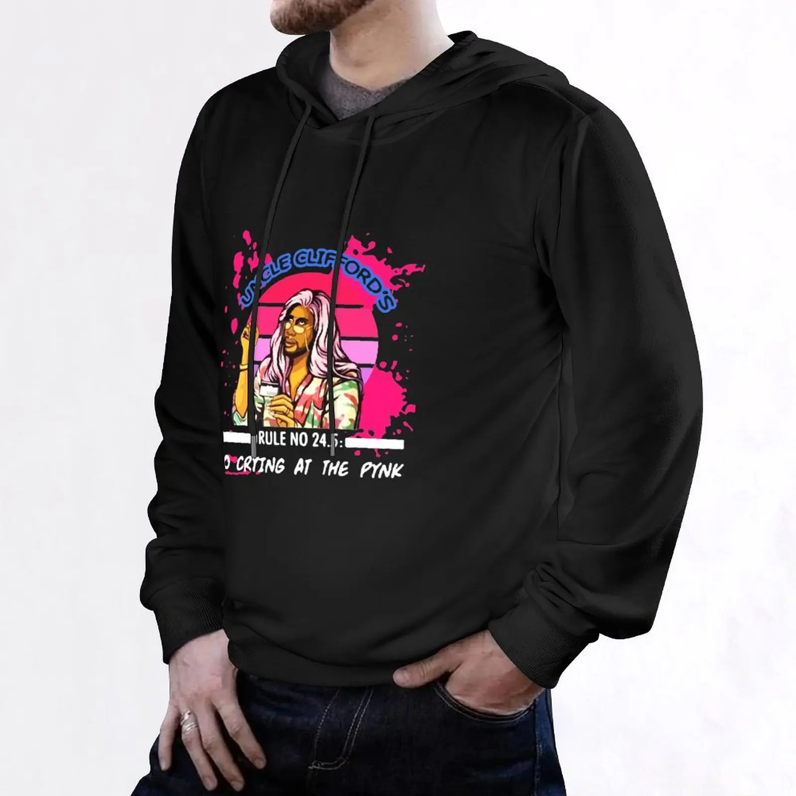 P Valley Uncle Cliff-ord's Rule no 24.5 Crying at The Rosenk Подарок для фанатов пуловер с капюшоном