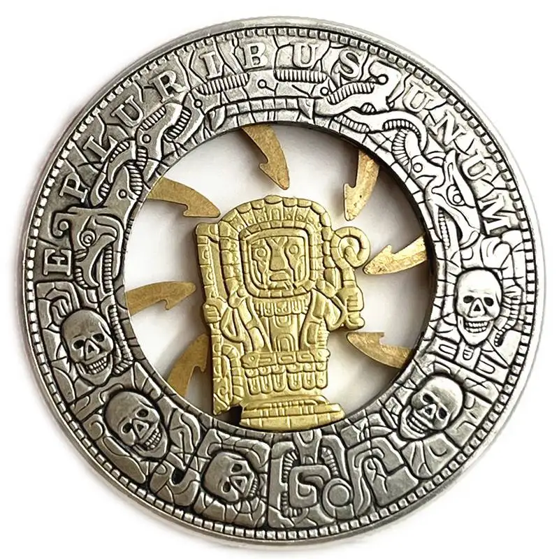 

Медная монета с подвижным механизмом XMSJ