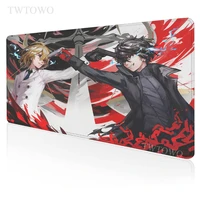 anime person 5 mousepad new large home desk mats mouse mat office natural rubber laptop soft anti slip mice pad mouse mat