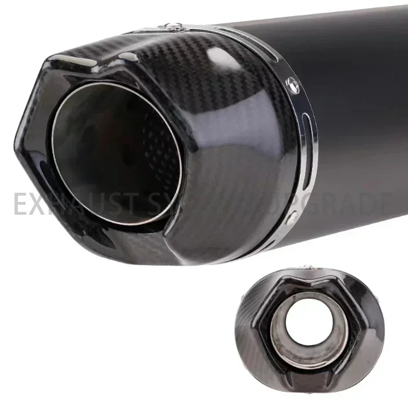 Универсальный 51 мм выхлопная труба мотоцикла Escape Moto модифицированный глушитель