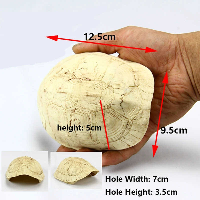 Рептилии ящерица Зя скрывающая пещера комнату искусственная смола |