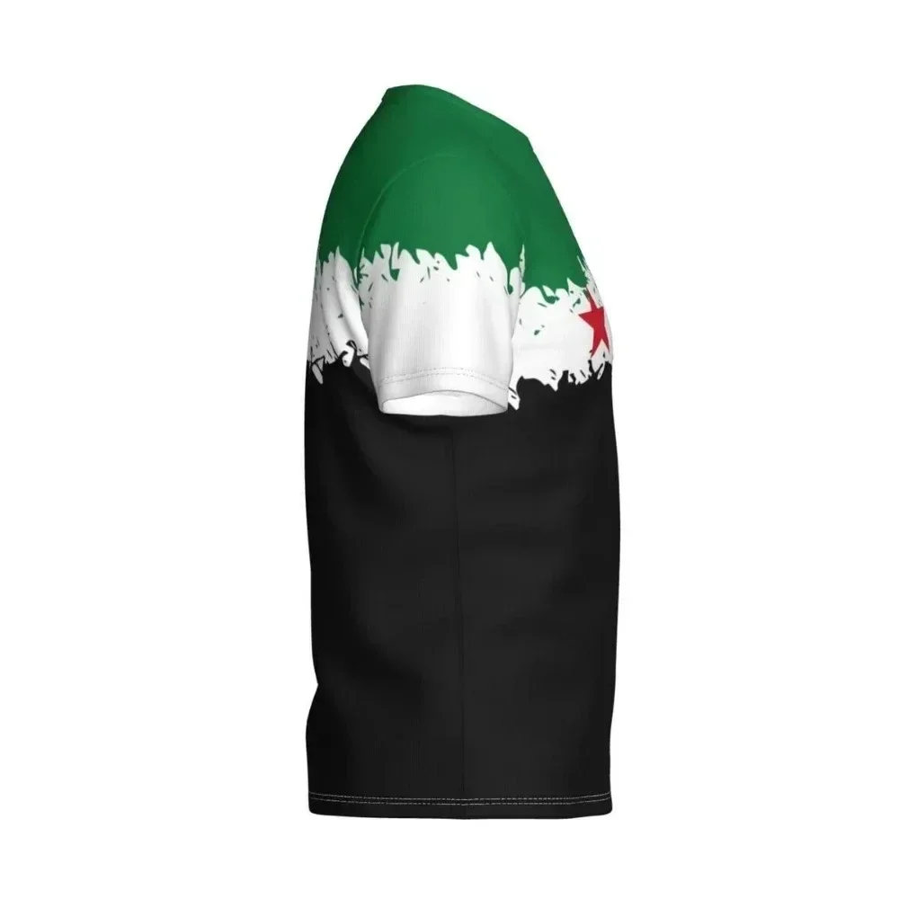 Syria Flag 1932-1961 3D T-shirts For Men Women Tees Team Clothes Soccer Football Fans Gift T Shirt