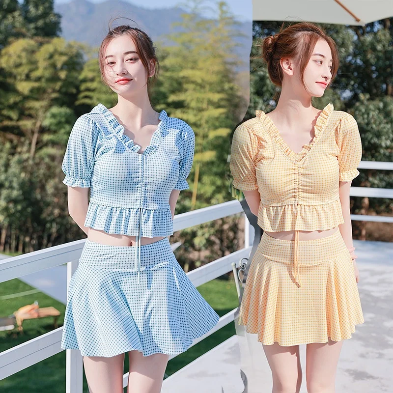 

Honeymoon Swimsuit Female Split Sexy Super Fairy Influencer Cover Belly