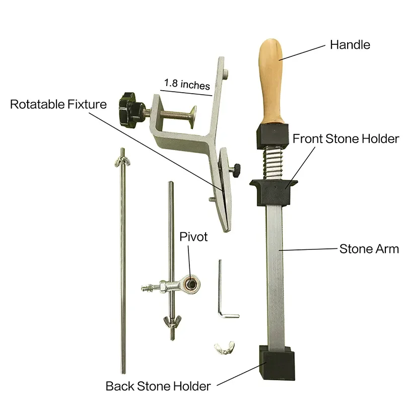

2023 Fixed angle Knife sharpener Sharpening System knife Apex edge sharpener Aluminum alloy Metal Material Knives