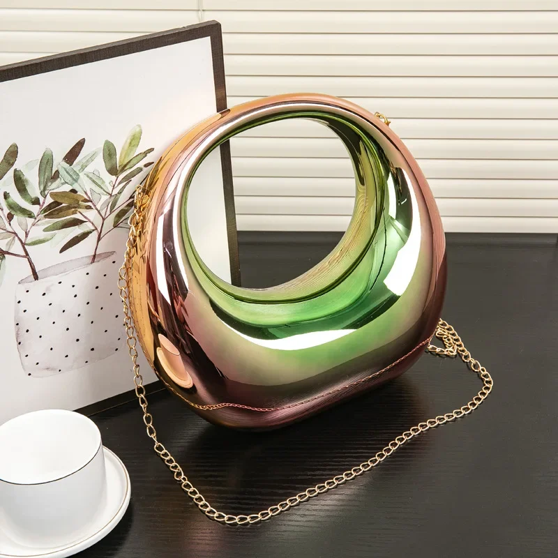 Вечерние клатчи для женщин 2024 роскошные дизайнерские кошельки и сумочки Золотая