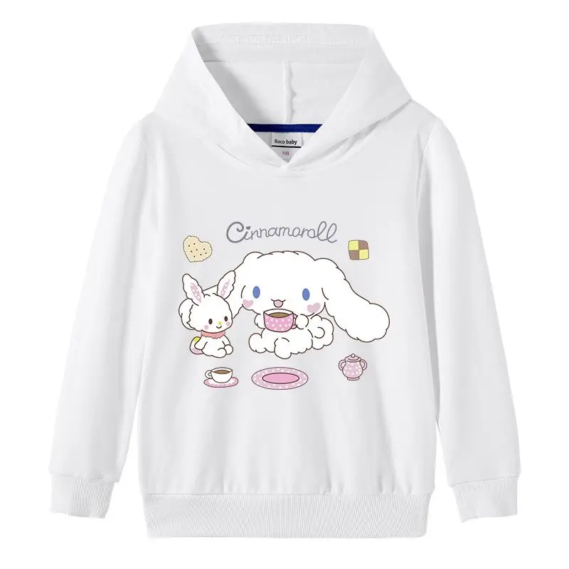 Весенне-осенний Хлопковый Свитер С Капюшоном Для Девочек Детский Пуловер