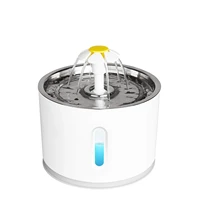 smart pet water dispenser water feeder live water circulation led night light water fountain for pets