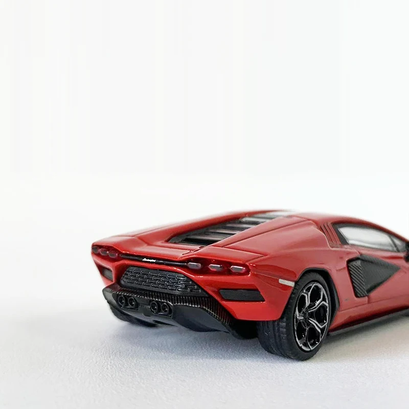 Модель автомобиля MINIGT 1:64 Lambor Countach LPI 800 спортивный автомобиль из сплава красный #