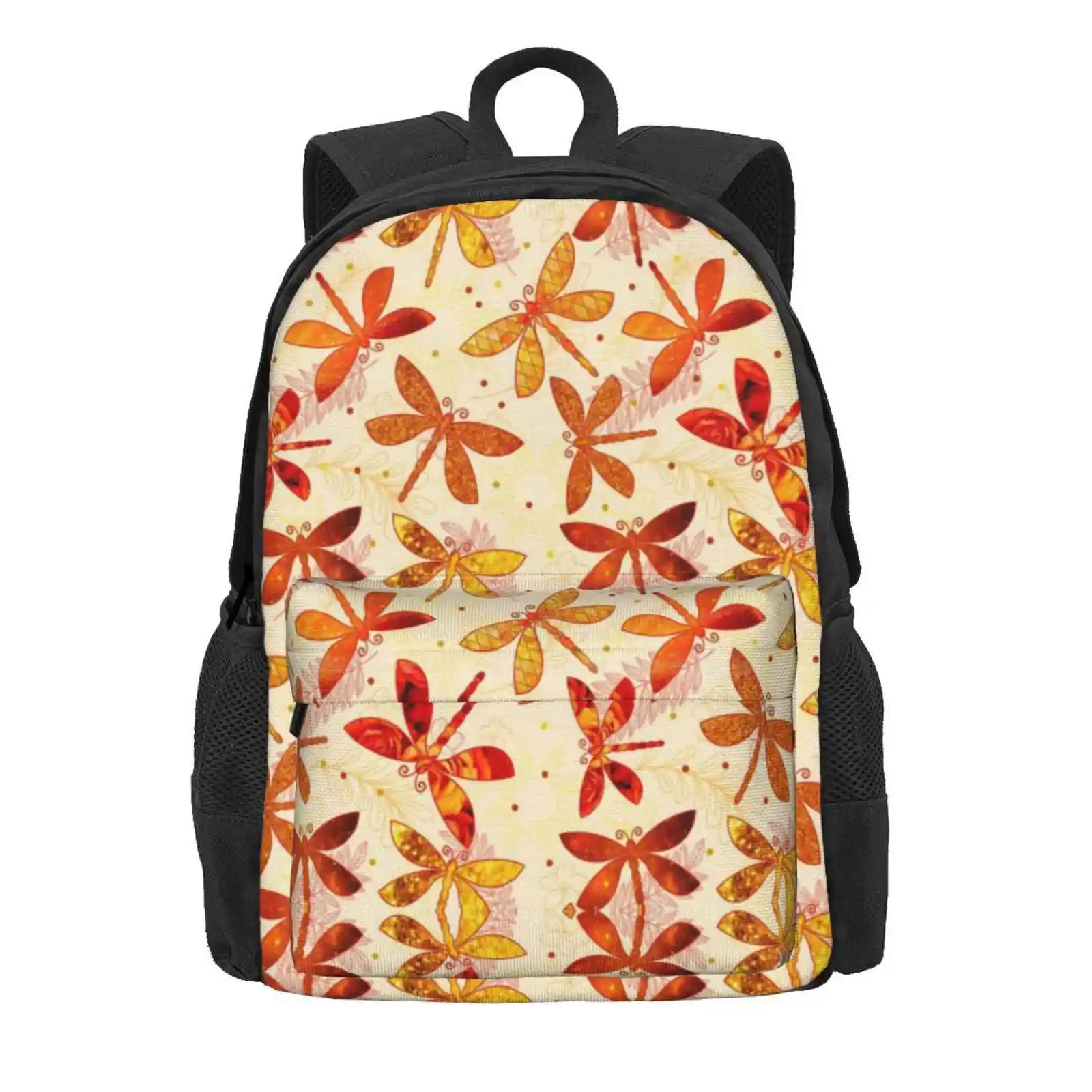 Янтарные стрекозы лидер продаж школьный рюкзак модные сумки светлячки янтарные